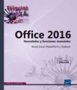 portada Office 2016 - Novedades y Funciones Esenciales: Word, Excel, Powerpoint y Outlook