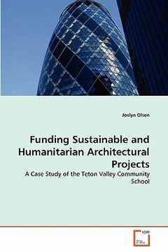 portada funding sustainable and humanitarian architectural projects (in English)