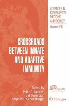 portada crossroads between innate and adaptive immunity (en Inglés)