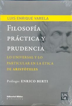 portada Filosofia Practica y Prudencia (in Spanish)