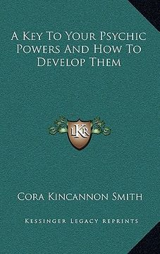 portada a key to your psychic powers and how to develop them