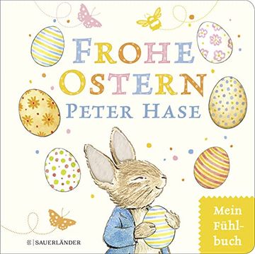 portada Frohe Ostern, Peter Hase: Mein Osterfühlbuch (en Alemán)