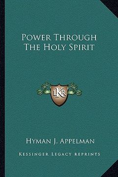 portada power through the holy spirit