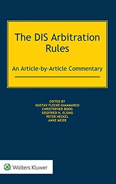 portada The dis Arbitration Rules: An Article-By-Article Commentary (in English)