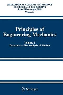 portada principles of engineering mechanics: volume 2 dynamics -- the analysis of motion (in English)