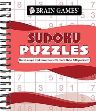 portada Brain Games - Sudoku Puzzles (Waves): Solve Clues and Have fun With More Than 130 Puzzles! (en Inglés)