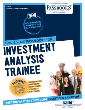 portada Investment Analysis Trainee (C-1438): Passbooks Study Guide Volume 1438 (en Inglés)