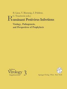 portada Ruminant Pestivirus Infections: Virology, Pathogenesis, and Perspectives of Prophylaxis (en Inglés)