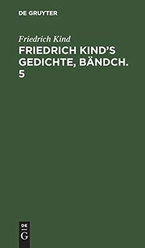 portada Friedrich Kind's Gedichte, Bändch. 5 (in German)