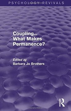 portada Coupling. What Makes Permanence? (Psychology Revivals) (en Inglés)