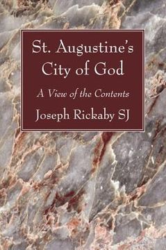 portada st. augustine's city of god: a view of the contents (en Inglés)