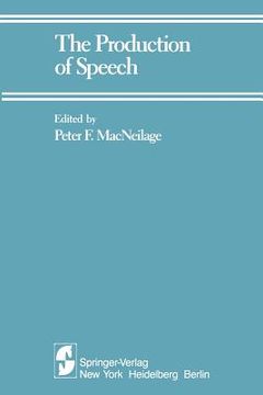 portada the production of speech (en Inglés)