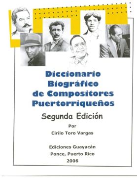 portada Diccionario biográfico de compositores puertorriqueños