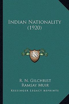 portada indian nationality (1920) (in English)
