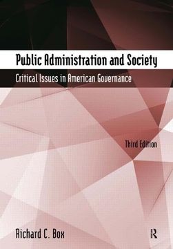 portada Public Administration and Society: Critical Issues in American Governance (in English)