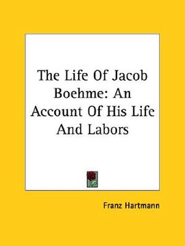portada the life of jacob boehme: an account of his life and labors