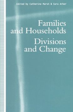 portada Families and Households: Divisions and Change (Explorations in Sociology.)