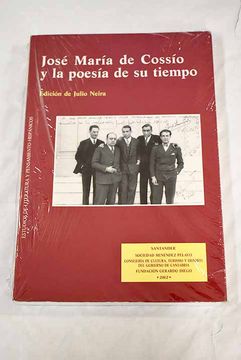 portada Jose Maria de Cossio y la Poesia de su Tiempo