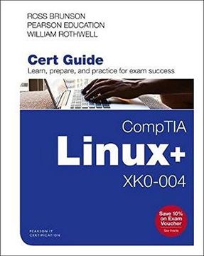 portada Comptia Linux+ Xk0-004 Cert Guide (Certification Guide) (en Inglés)