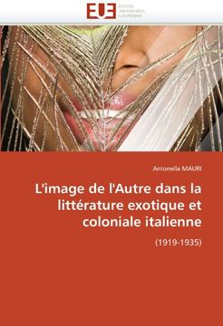 portada L'Image de L'Autre Dans La Litterature Exotique Et Coloniale Italienne