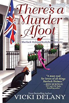 portada There's a Murder Afoot: A Sherlock Holmes Bookshop Mystery (en Inglés)