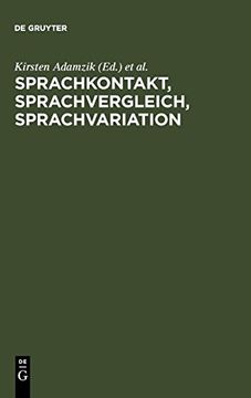 portada Sprachkontakt, Sprachvergleich, Sprachvariation (en Alemán)