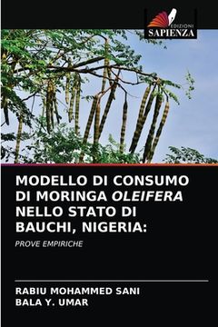 portada Modello Di Consumo Di Moringa Oleifera Nello Stato Di Bauchi, Nigeria (en Italiano)