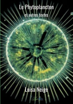 portada Le Phytoplancton et autres textes (in French)