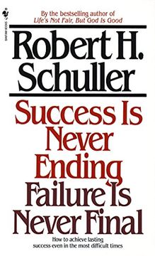 portada Success is Never Ending, Failure is Never Final (en Inglés)