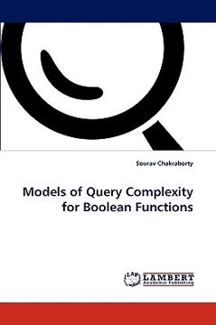 portada models of query complexity for boolean functions (en Inglés)