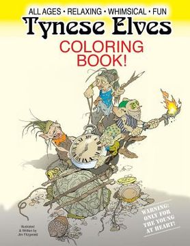 portada Tynese Elves coloring book (en Inglés)