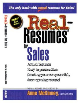 portada Real-Resumes for Sales (en Inglés)