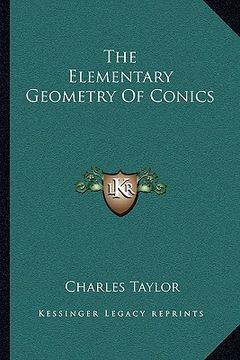portada the elementary geometry of conics (in English)