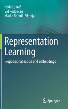 portada Representation Learning: Propositionalization and Embeddings (en Inglés)