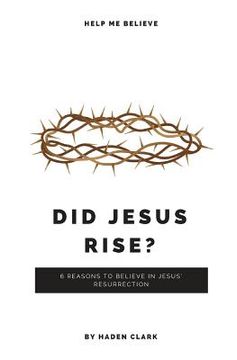 portada Did Jesus Rise?: 6 Reasons to Believe in Jesus' Resurrection (in English)