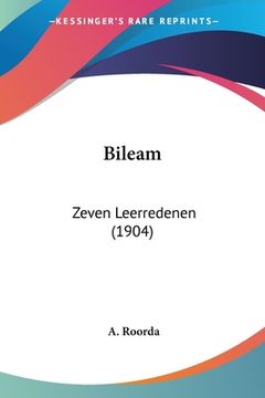 portada Bileam: Zeven Leerredenen (1904)