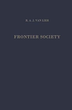 portada Frontier Society: A Social Analysis of the History of Surinam
