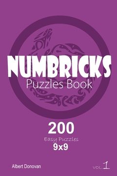 portada Numbricks - 200 Easy Puzzles 9x9 (Volume 1) (en Inglés)
