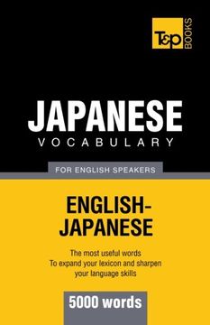 portada Japanese vocabulary for English speakers - 5000 words