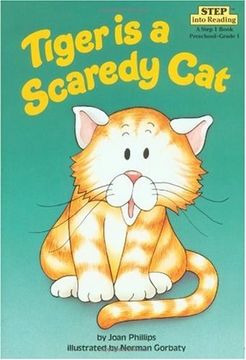 portada Tiger is a Scaredy cat (en Inglés)