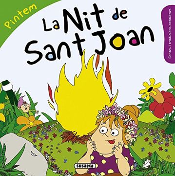 portada La nit de Sant Joan (Contes i tradicions catalanes colorir)