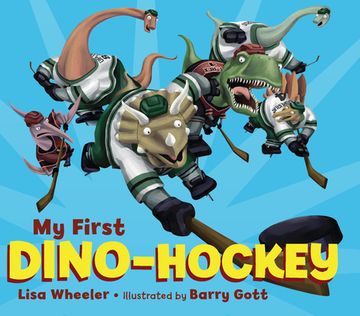 portada My First Dino-Hockey (Dino Board Books) (en Inglés)