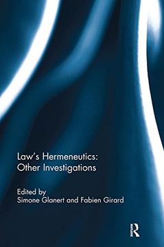 portada Law's Hermeneutics: Other Investigations (in English)