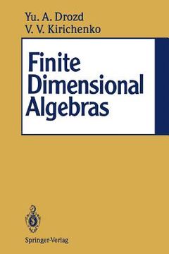 portada finite dimensional algebras (en Inglés)