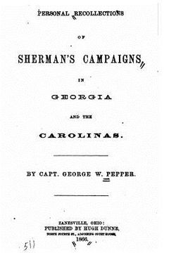 portada Personal Recollections of Sherman's Campaigns (en Inglés)