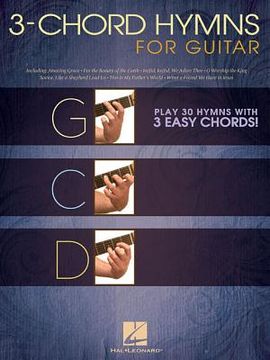 portada 3-chord hymns for guitar (en Inglés)