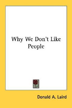 portada why we don't like people (en Inglés)