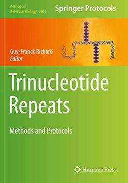 portada Trinucleotide Repeats: Methods and Protocols (en Inglés)