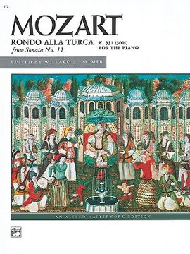 portada rondo alla turca (from sonata no. 11, k. 331/300i): sheet