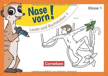 portada Nase Vorn! - Erstlesen: 1. Schuljahr - Laute und Buchstaben 1: Übungsheft (en Alemán)